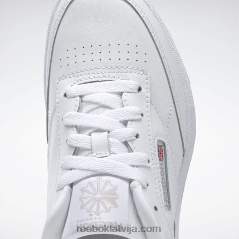 club c apavi - vidusskola bērni 0T4641391 Reebok balts/gumija