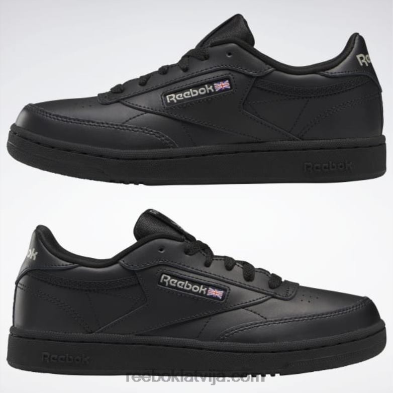 club c apavi - vidusskola bērni 0T4641436 Reebok melns/ogles