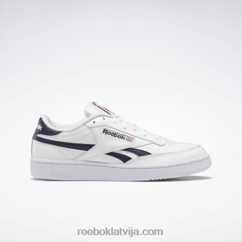 club c atriebības kurpes vīriešiem 0T4641081 Reebok ftwr balts/vektors navy