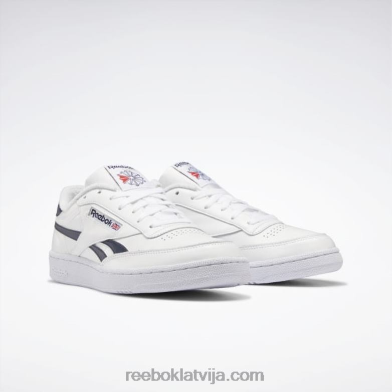 club c atriebības kurpes vīriešiem 0T4641081 Reebok ftwr balts/vektors navy