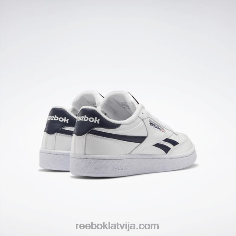 club c atriebības kurpes vīriešiem 0T4641081 Reebok ftwr balts/vektors navy