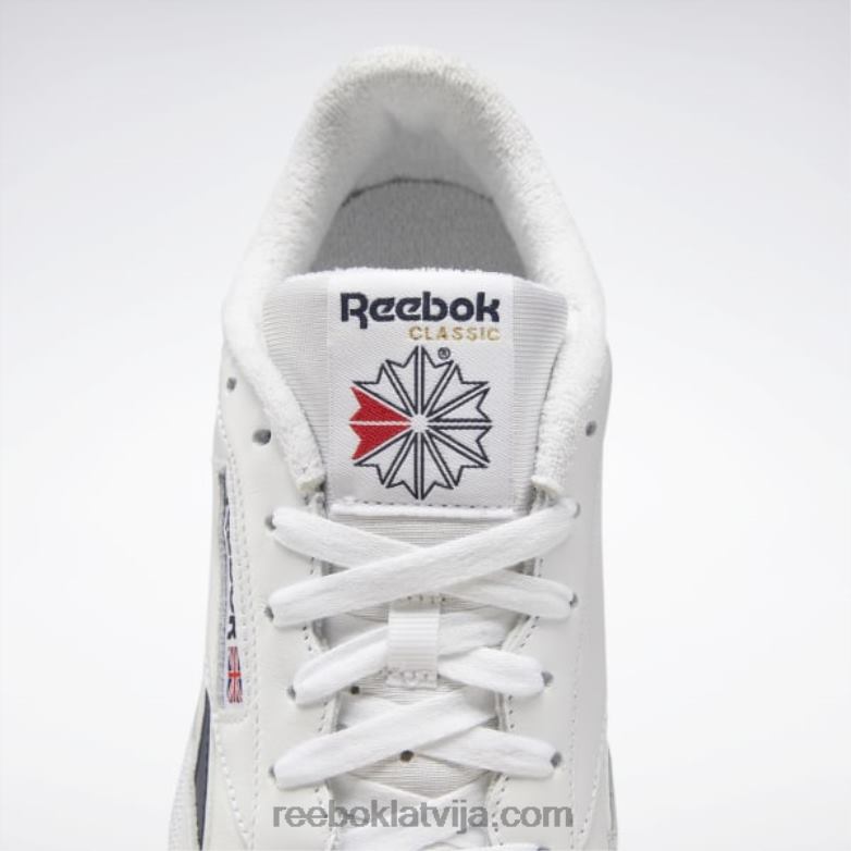 club c atriebības kurpes vīriešiem 0T4641081 Reebok ftwr balts/vektors navy