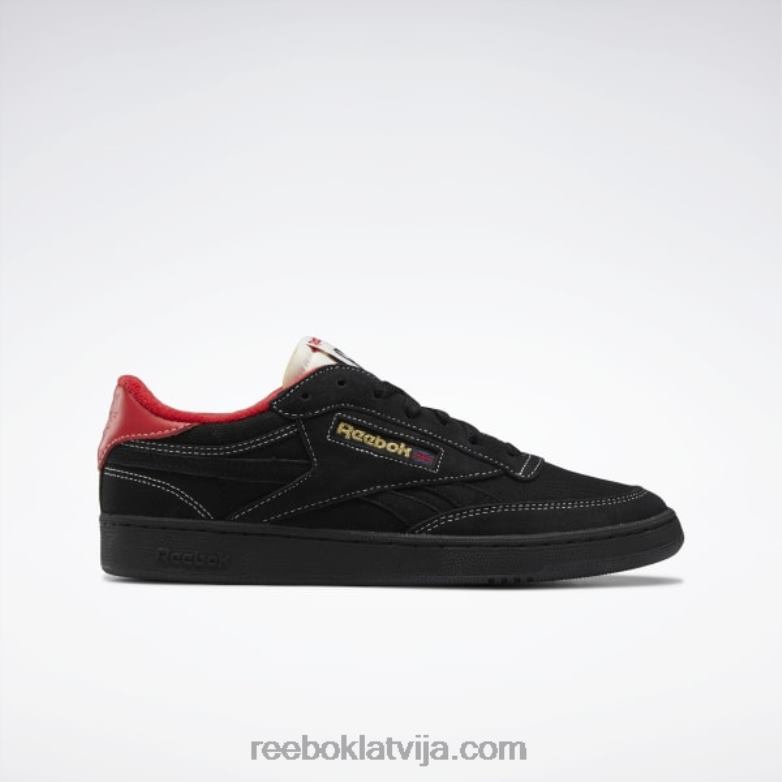 club c atriebības kurpes0T464323 Reebok kodols melns/krīts/zaļš