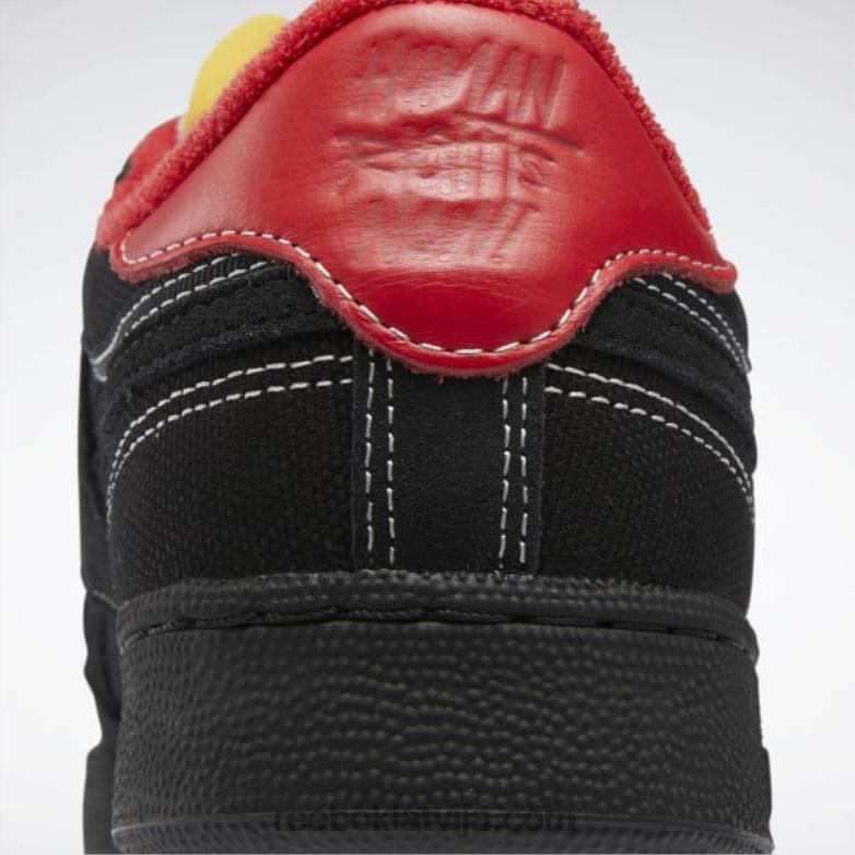 club c atriebības kurpes0T464323 Reebok kodols melns/krīts/zaļš