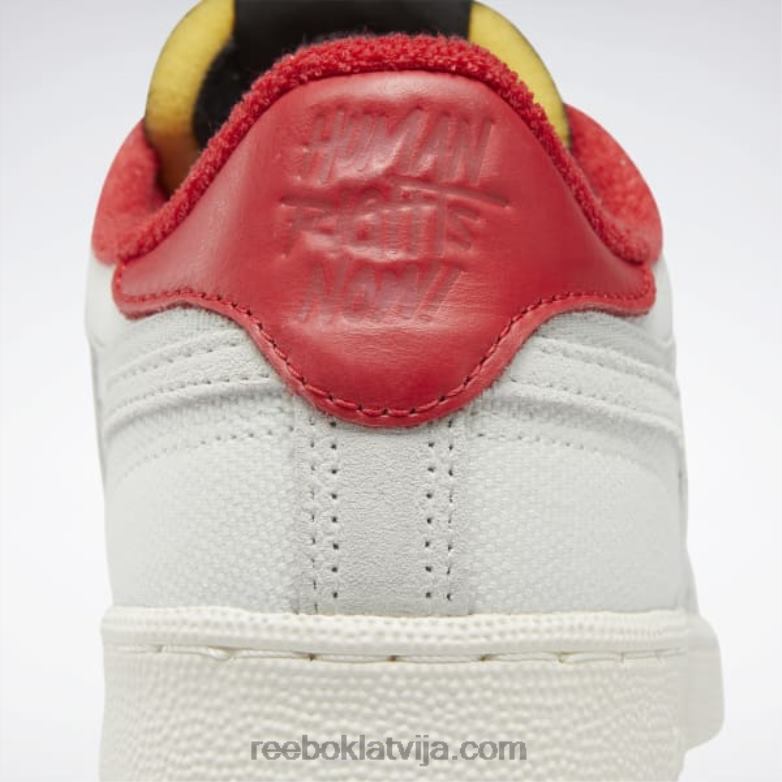 club c atriebības kurpes0T464354 Reebok tīri pelēks 1/melns/glen zaļš