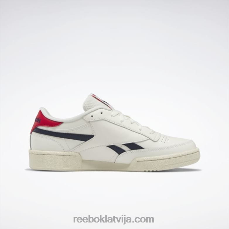 club c atriebības kurpes0T46474 Reebok krīts/vektors navy/vektorsarkans