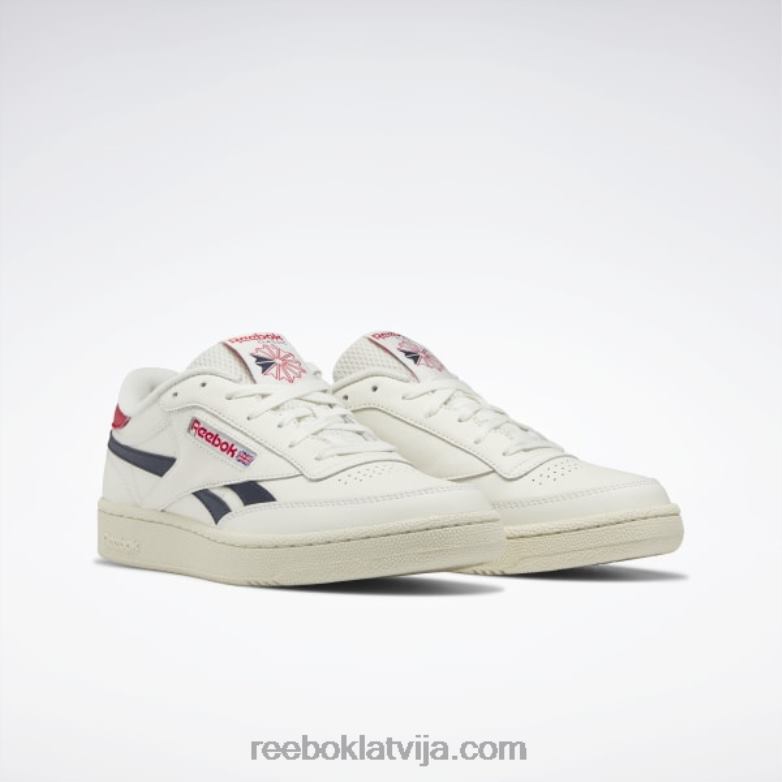 club c atriebības kurpes0T46474 Reebok krīts/vektors navy/vektorsarkans