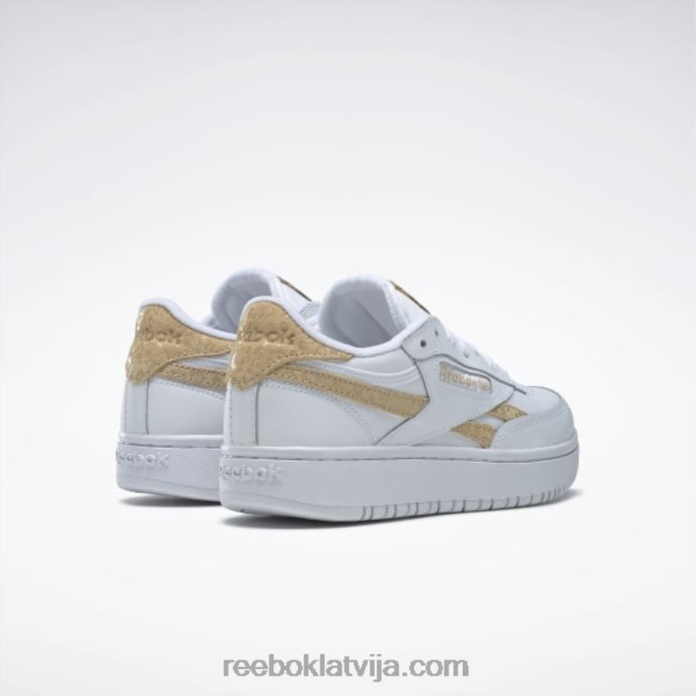 club c double revenge sieviešu apavi0T464387 Reebok ftwr balts/sahāra