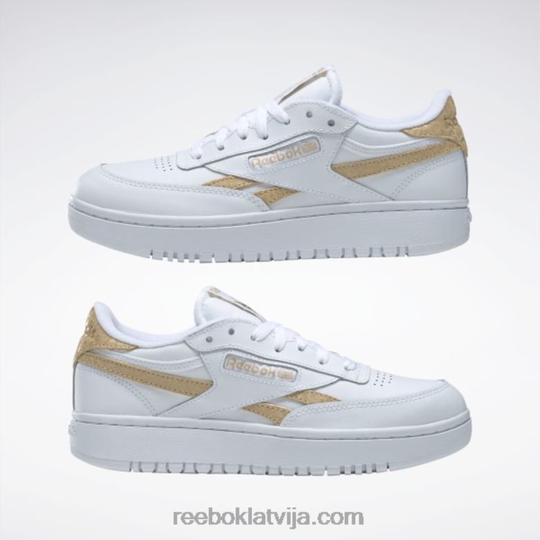 club c double revenge sieviešu apavi0T464387 Reebok ftwr balts/sahāra