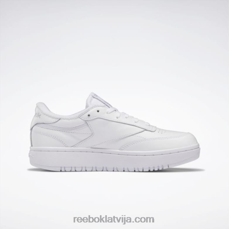 club c dubultās kurpes sievietes 0T4647 Reebok ftwr balts/auksti pelēks 2