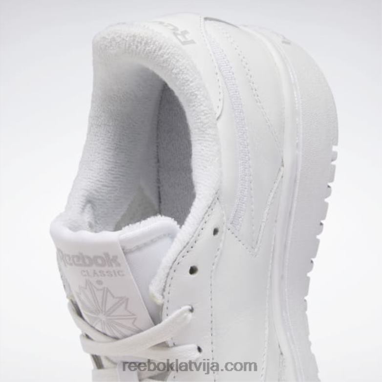 club c dubultās kurpes sievietes 0T4647 Reebok ftwr balts/auksti pelēks 2