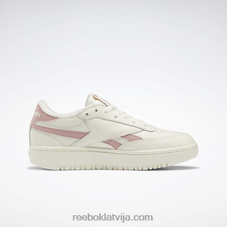 club c dubultās sieviešu kurpes0T4649 Reebok krīta/dūmu roze