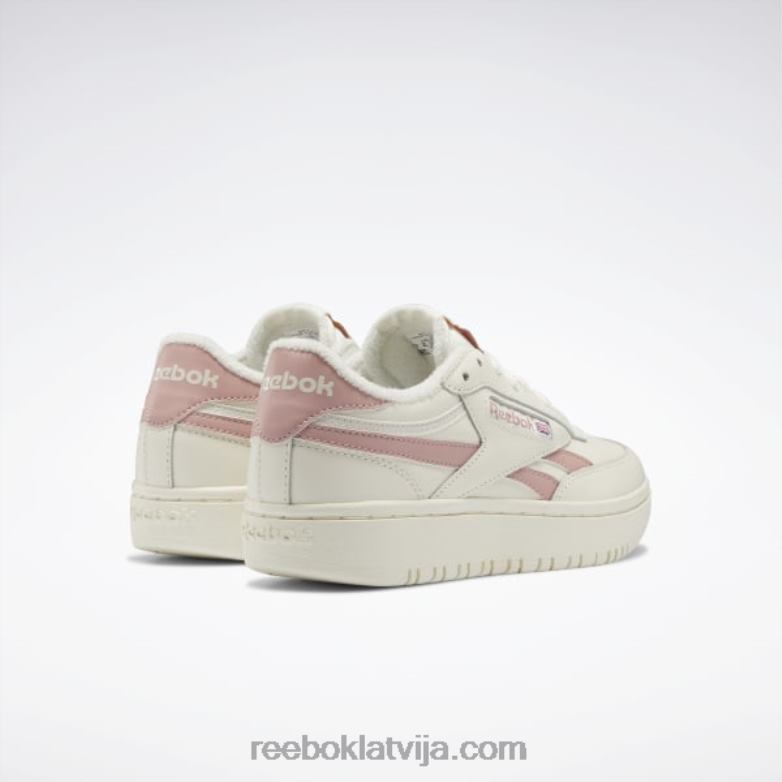 club c dubultās sieviešu kurpes0T4649 Reebok krīta/dūmu roze