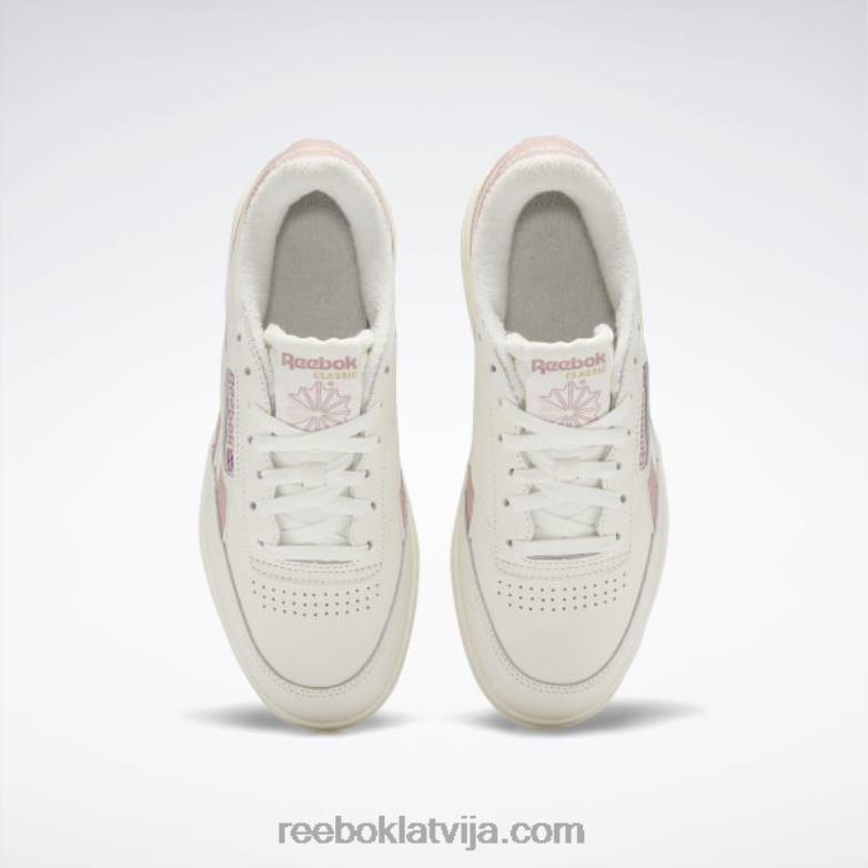 club c dubultās sieviešu kurpes0T4649 Reebok krīta/dūmu roze