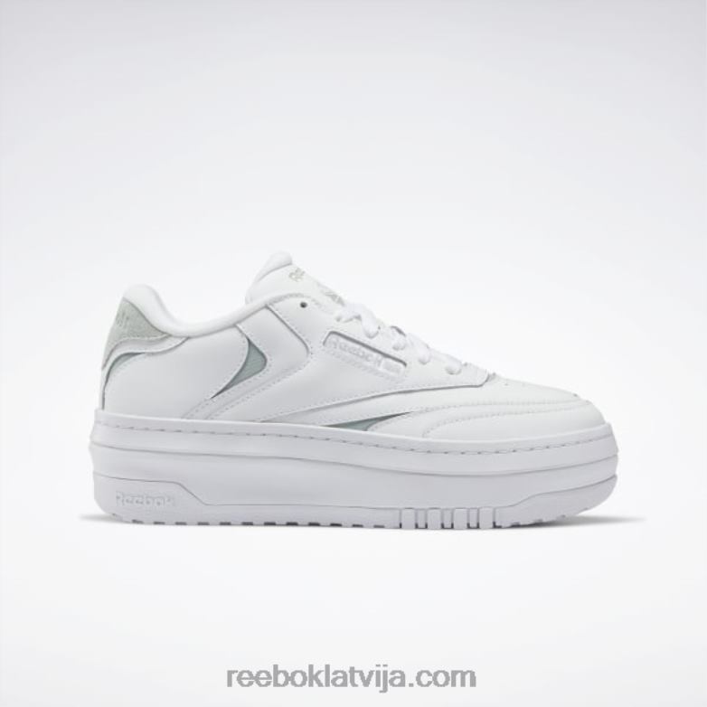 club c extra sieviešu apavi0T46417 Reebok ftwr balts/jūras aerosols