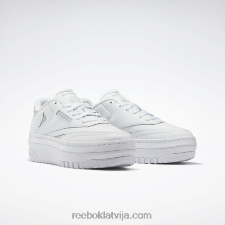 club c extra sieviešu apavi0T46417 Reebok ftwr balts/jūras aerosols