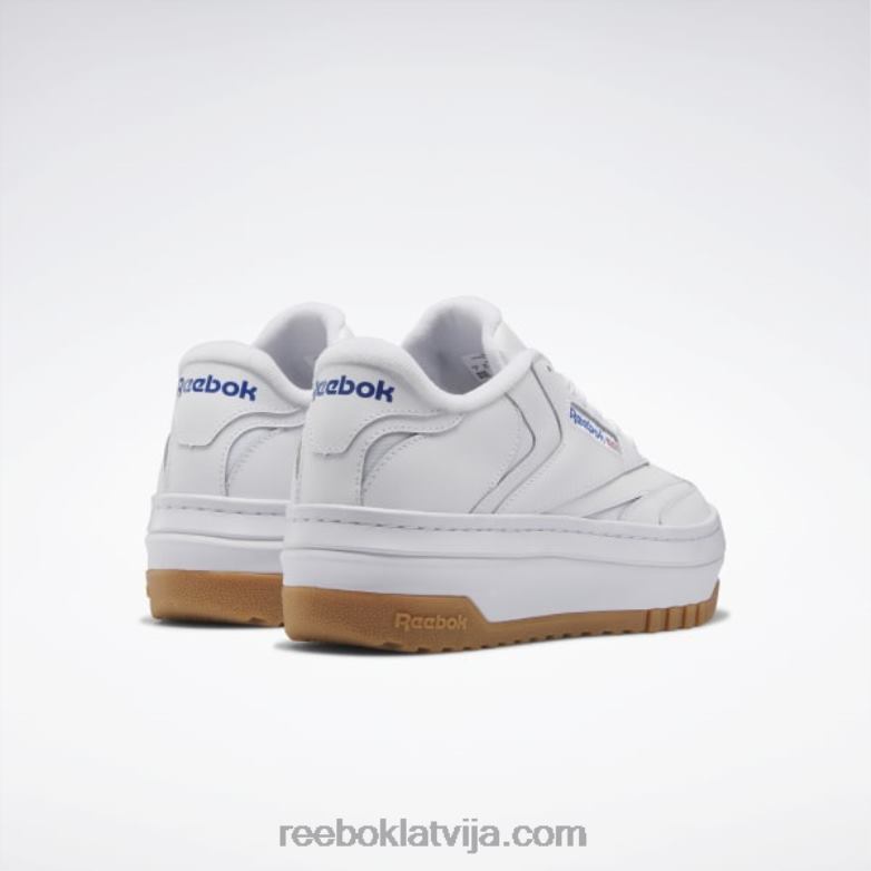 club c extra sieviešu apavi0T46459 Reebok ftwr balts/vektorzils