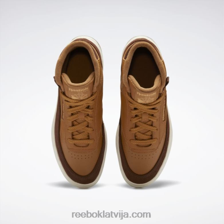 club c geo mid sieviešu apavi0T464439 Reebok savvaļas brūns/otu brūns/īsts bēšs