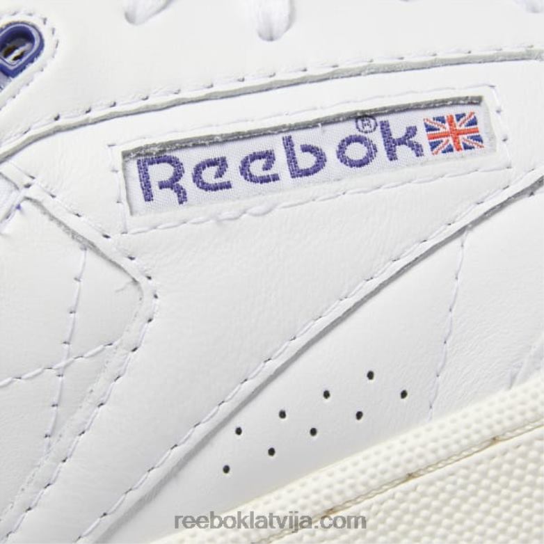club c mid ii vintage kurpes0T464546 Reebok ftwr balts/krīts/trekns violets