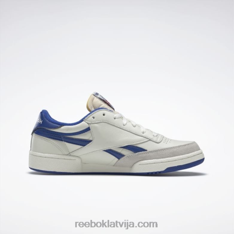 club c revenge vintage vīriešu apavi0T4641029 Reebok krīts / koledžas karaliskais / izcils sarkans