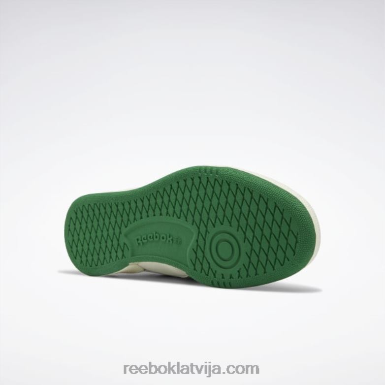 club c revenge vintage vīriešu apavi0T4641043 Reebok krīts/papīrs balts/glenzaļš