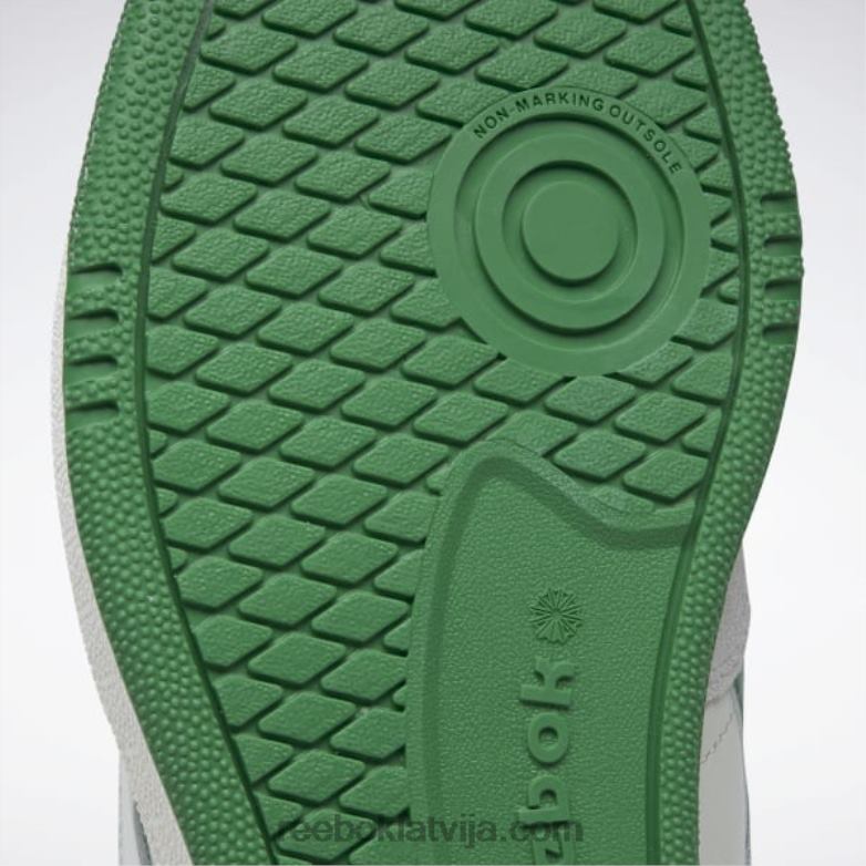 club c revenge vintage vīriešu apavi0T4641043 Reebok krīts/papīrs balts/glenzaļš