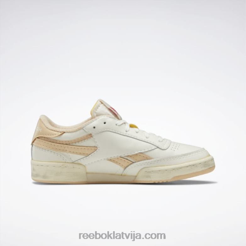 club c revenge vintage vīriešu apavi0T4641104 Reebok krīts/weathered bēšs f22-r/alabaster