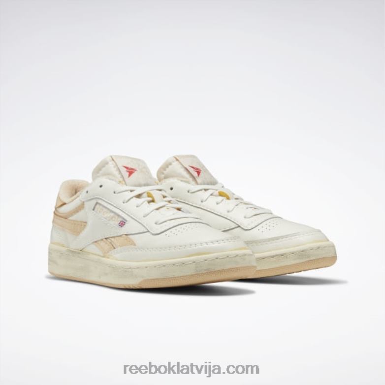 club c revenge vintage vīriešu apavi0T4641104 Reebok krīts/weathered bēšs f22-r/alabaster