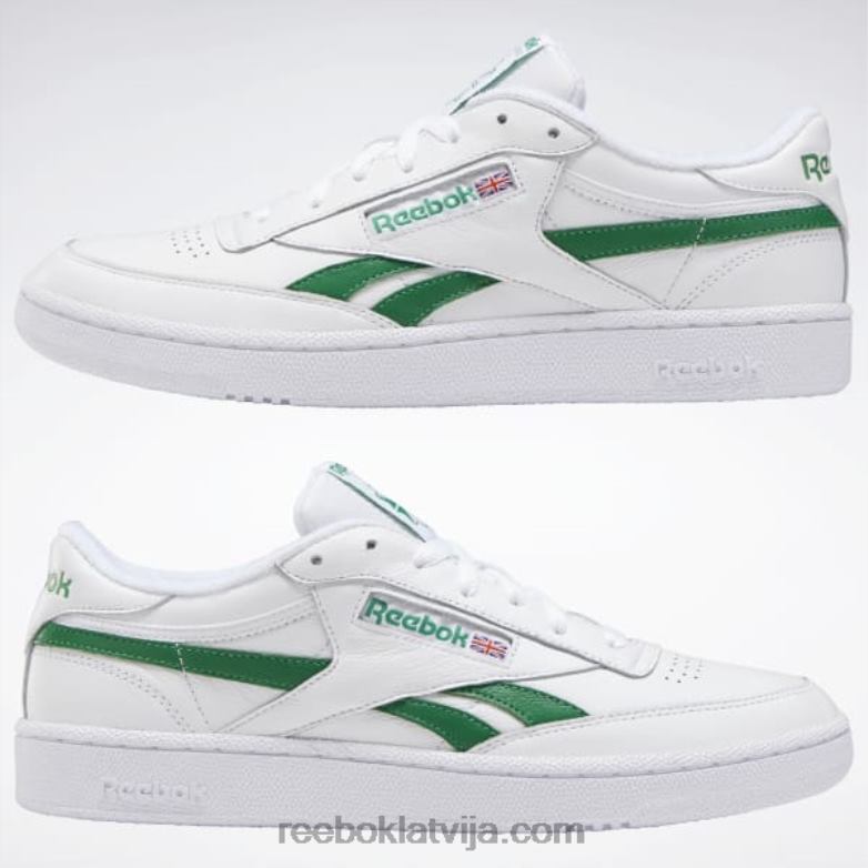 club c revenge vīriešu apavi0T464237 Reebok balts/glen zaļš
