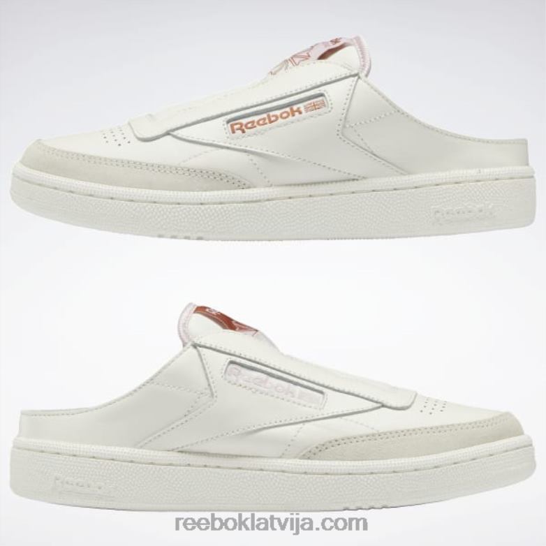 club c sieviešu kurpes bez šņorēm mule0T464763 Reebok krīts/cepta zeme/sarma oga