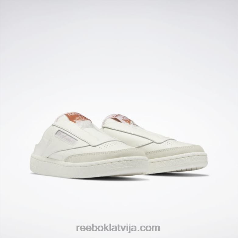 club c sieviešu kurpes bez šņorēm mule0T464763 Reebok krīts/cepta zeme/sarma oga