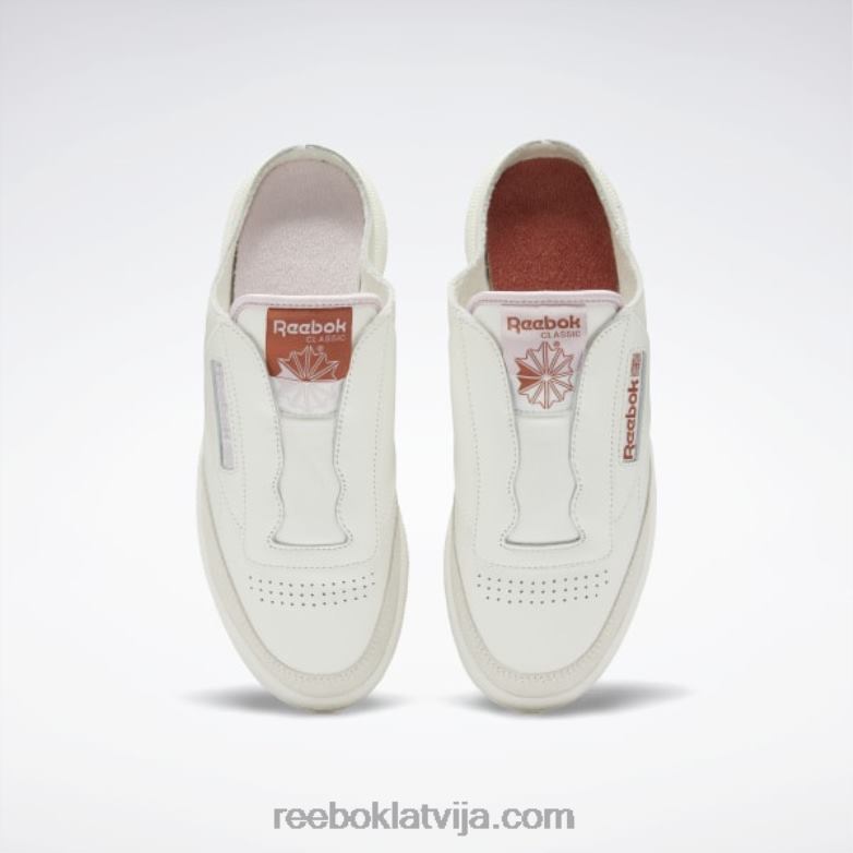 club c sieviešu kurpes bez šņorēm mule0T464763 Reebok krīts/cepta zeme/sarma oga