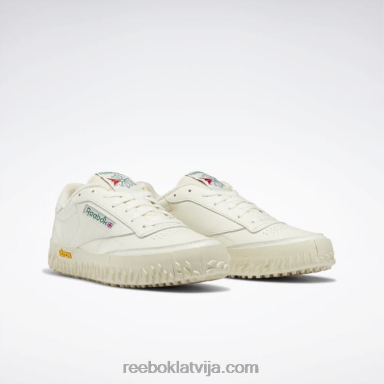 club c vibram apavi0T464306 Reebok krīts/vintage krīts s23-r/glen zaļš