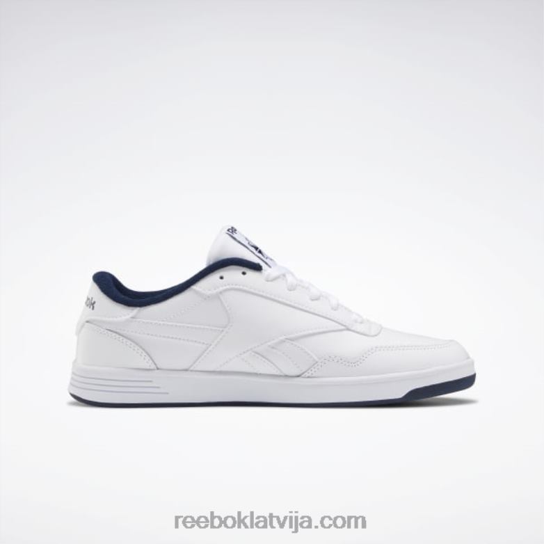 club memt vīriešu apavi0T4641334 Reebok balta/koleģiāla flote