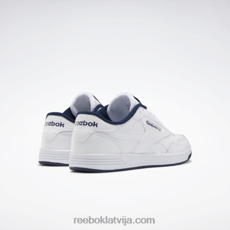 club memt vīriešu apavi0T4641334 Reebok balta/koleģiāla flote