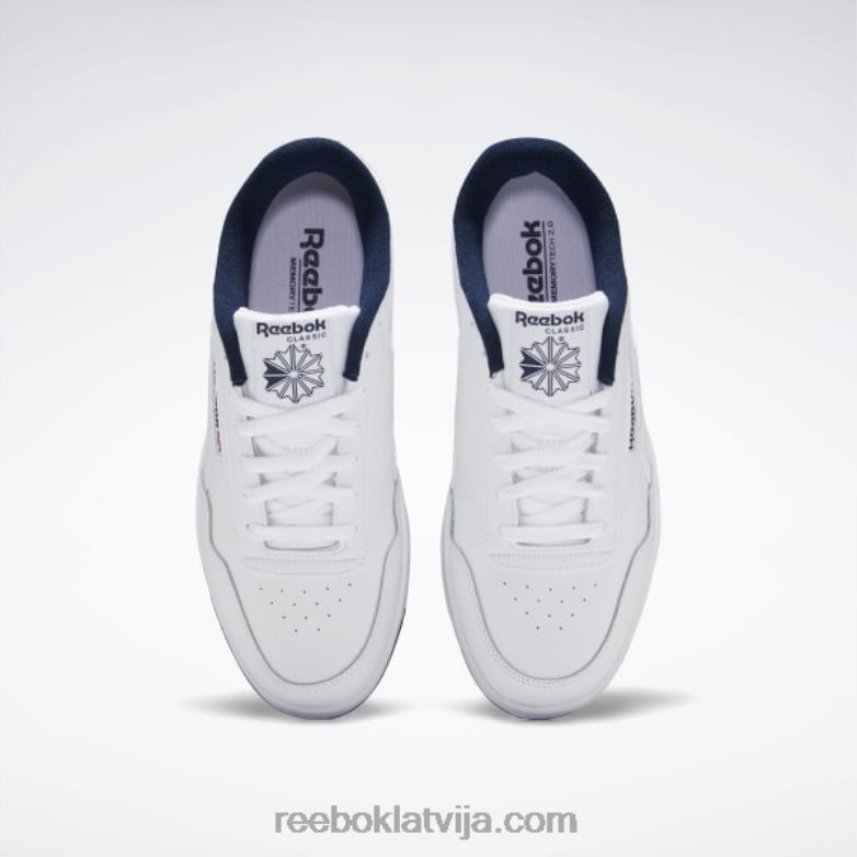 club memt vīriešu apavi0T4641334 Reebok balta/koleģiāla flote