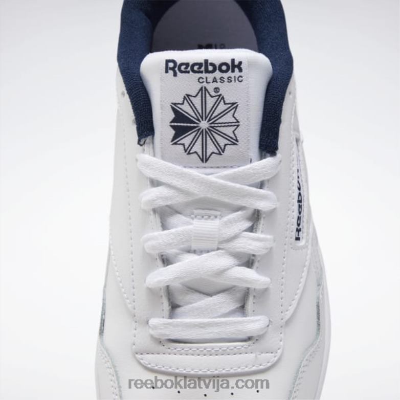 club memt vīriešu apavi0T4641334 Reebok balta/koleģiāla flote