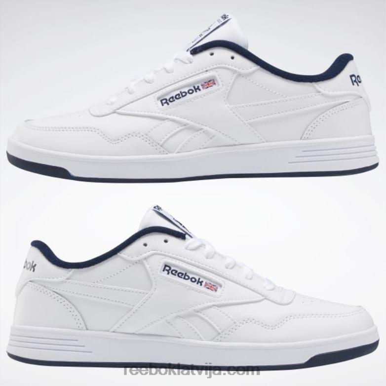 club memt vīriešu apavi0T4641334 Reebok balta/koleģiāla flote