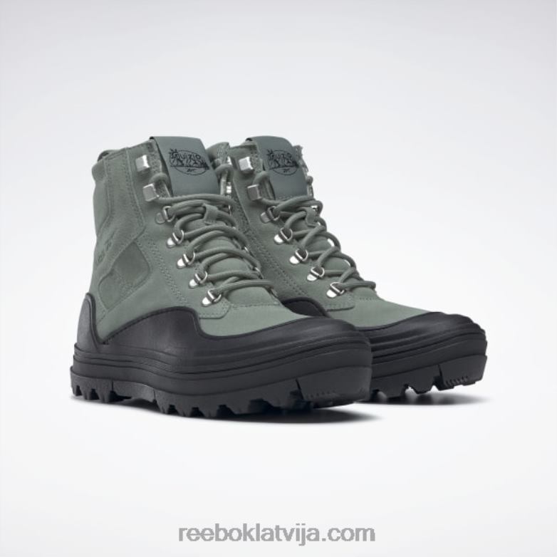 danielle guizio club c cleated mid shoes sievietes 0T464222 Reebok harmonija zaļš/kods melns