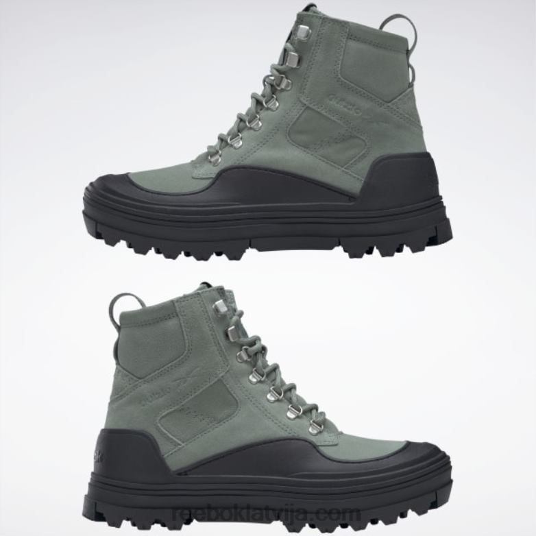 danielle guizio club c cleated mid shoes sievietes 0T464222 Reebok harmonija zaļš/kods melns