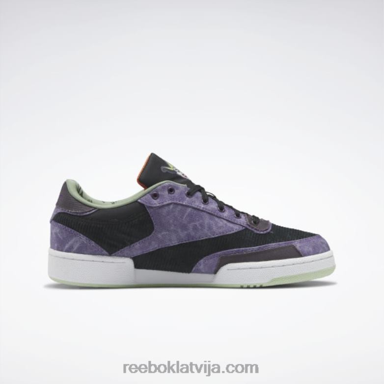 dc club c 85 apavi0T46495 Reebok violets tonis/garšbalts/vintage zaļš