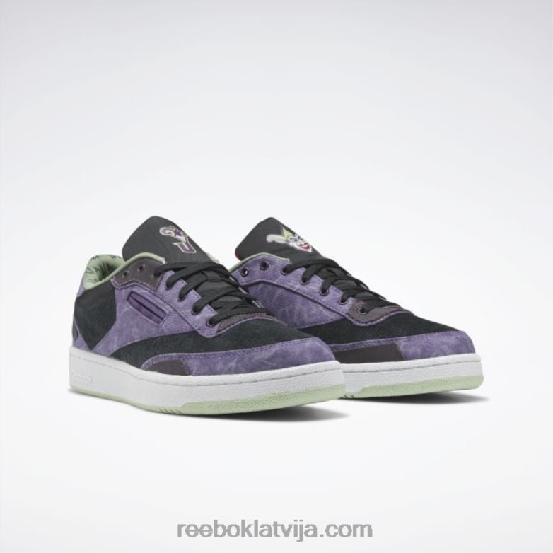 dc club c 85 apavi0T46495 Reebok violets tonis/garšbalts/vintage zaļš