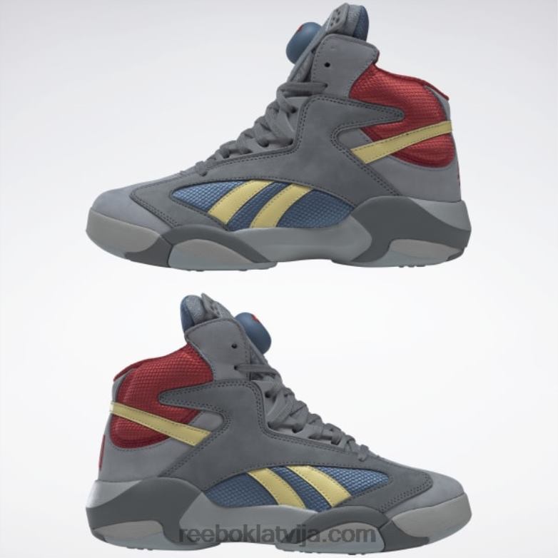 dc shaq attaq basketbola apavi0T46429 Reebok sakausējums / drosmīgi zils / bagāts magma