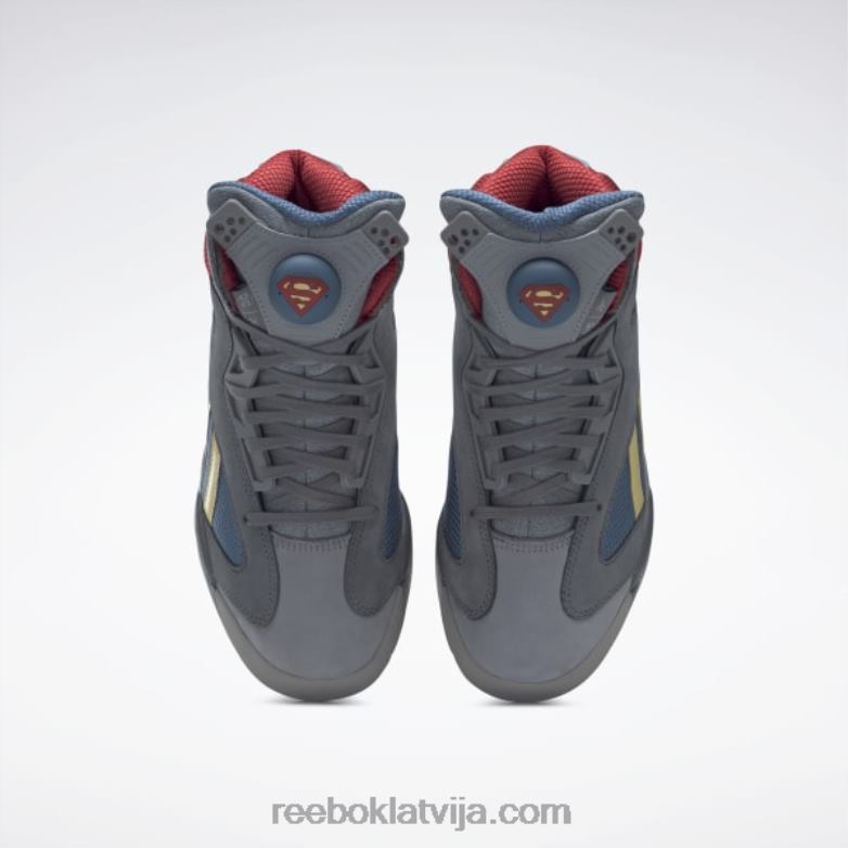 dc shaq attaq basketbola apavi0T46429 Reebok sakausējums / drosmīgi zils / bagāts magma