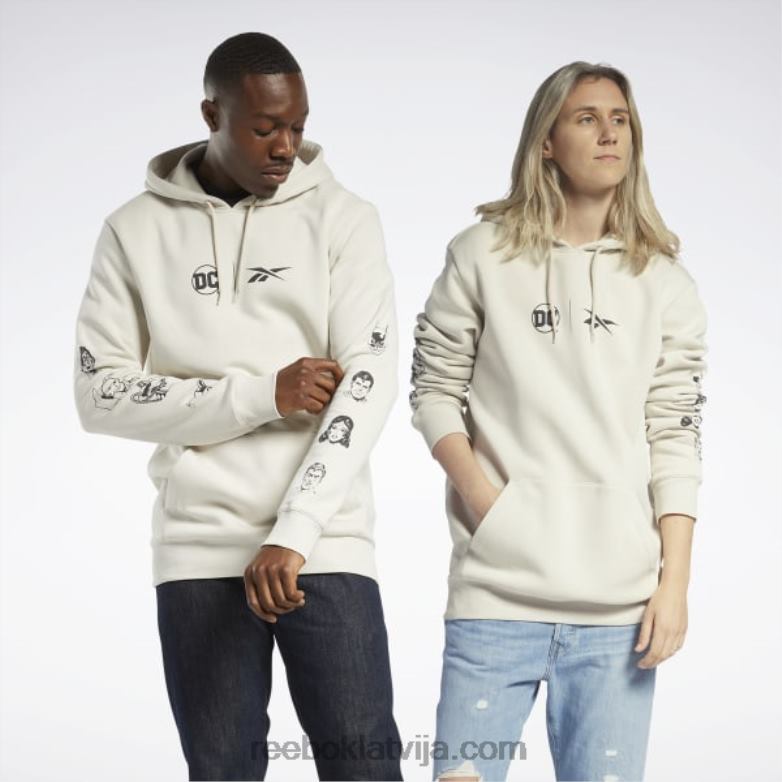 dc x logotipa kapuce0T464310 Reebok alabastrs
