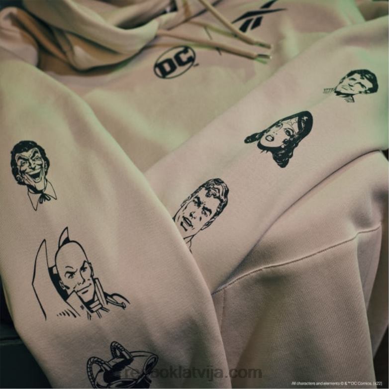 dc x logotipa kapuce0T464310 Reebok alabastrs