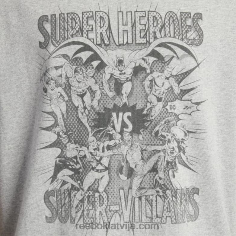 dc x sejas krekls0T464396 Reebok vidēji pelēki virši