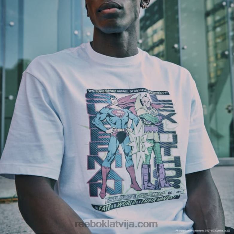 dc x supermens pret lex luthor t-kreklu0T464374 Reebok balts