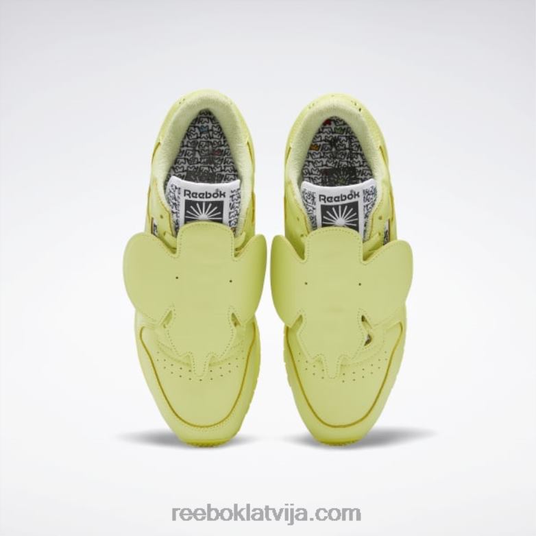 eames klasiskās ādas kurpes0T464544 Reebok forša alveja/sero melns