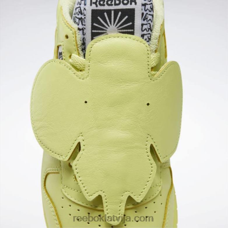 eames klasiskās ādas kurpes0T464544 Reebok forša alveja/sero melns